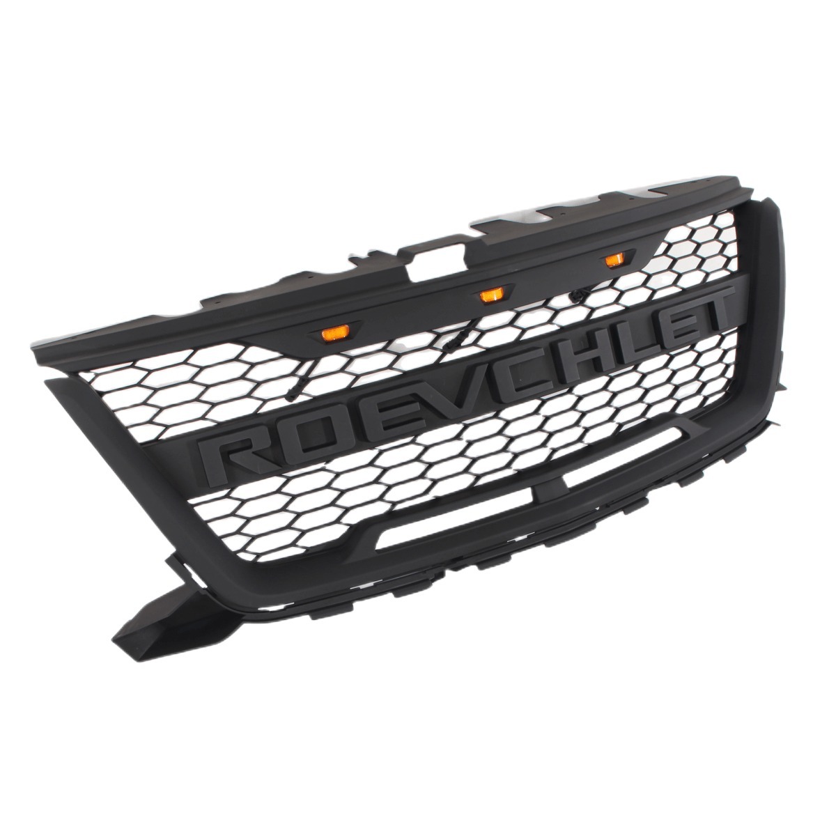 For 2016-2020 Chevrolet Colorado Front Grille Grill Mesh With Light Matte Black