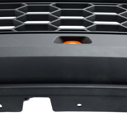 For 2020-2022 F250 F350 F450 F550 Super Duty Raptor Style Front Grille Grill With LED Lights Matte Black