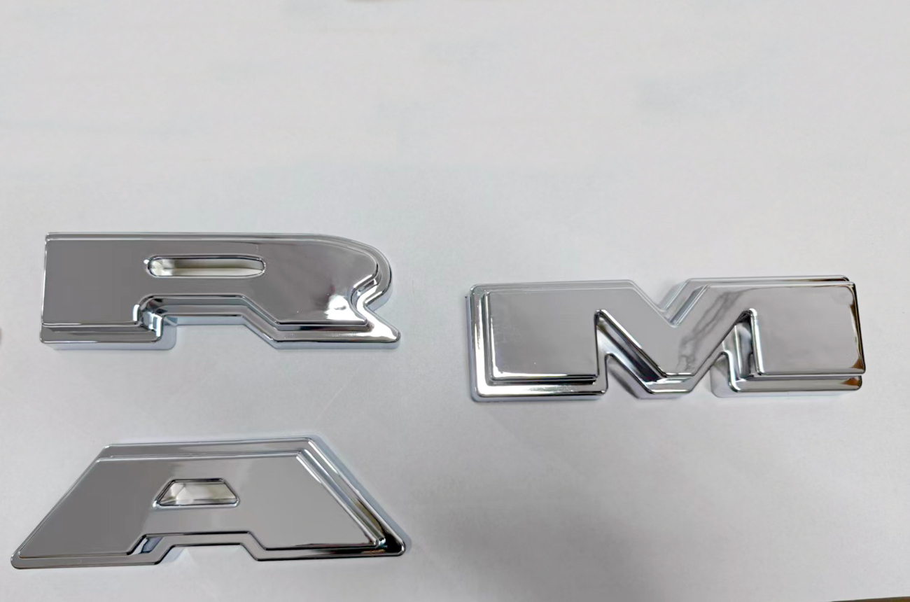 Chrome Front Grill For 2013-2018 Dodge Ram 2500 3500 Grille LTD Style Mesh with Letter