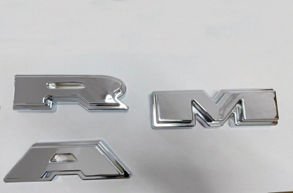 Chrome Front Grill For 2013-2018 Dodge Ram 2500 3500 Grille LTD Style Mesh with Letter