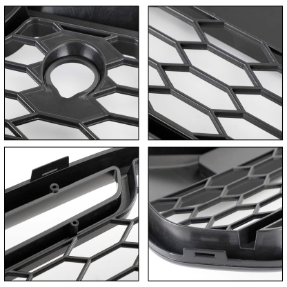 For 2015 2016 2017 2018 Ford Transit MK8 Front Bumper Grille Raptor Style Grill Matte Black