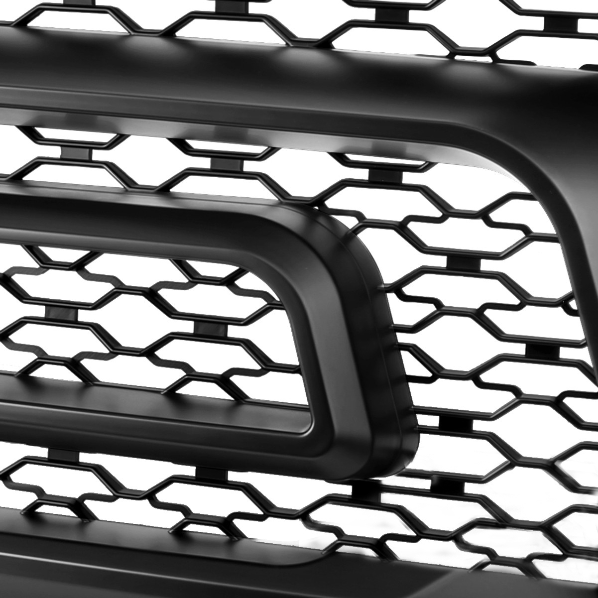 For 2013-2018 Dodge Ram 2500 3500 Grill Rebel Style Replacement Front Grille Matte Black