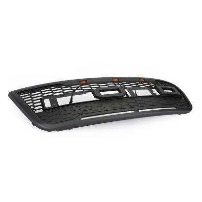 Grill for 2012-2015 Ford Explorer Front Bumper Grille with LED Matte Black