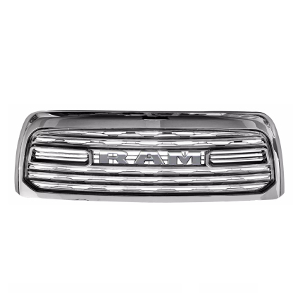 Chrome Front Grill For 2013-2018 Dodge Ram 2500 3500 Grille LTD Style Mesh with Letter