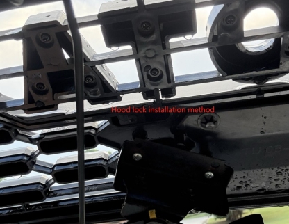 For 2007-2009 Toyota Tundra Grille Front Grill With LED Light Matte Black