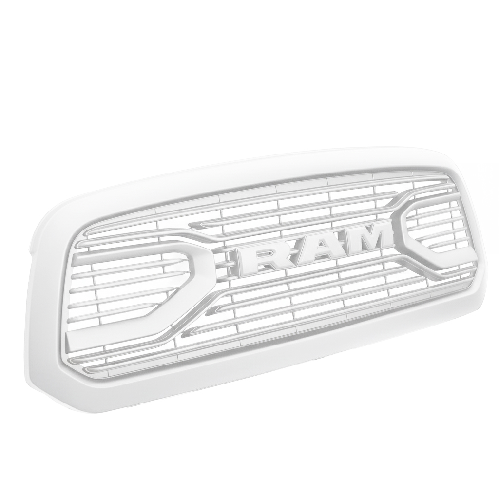 Black Friday Sale Front Grille For 2013-2018 Dodge Ram 1500 Grill Big Horn Style Mesh Bright White
