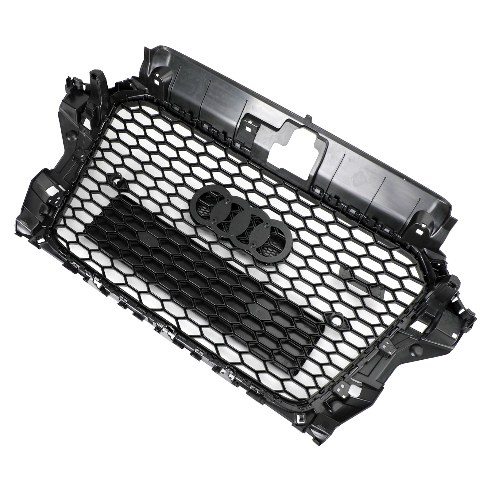 For 2013-2016 Audi A3 S3 8V Rs Style Grille Gloss Black Honeycomb Radiator Grill