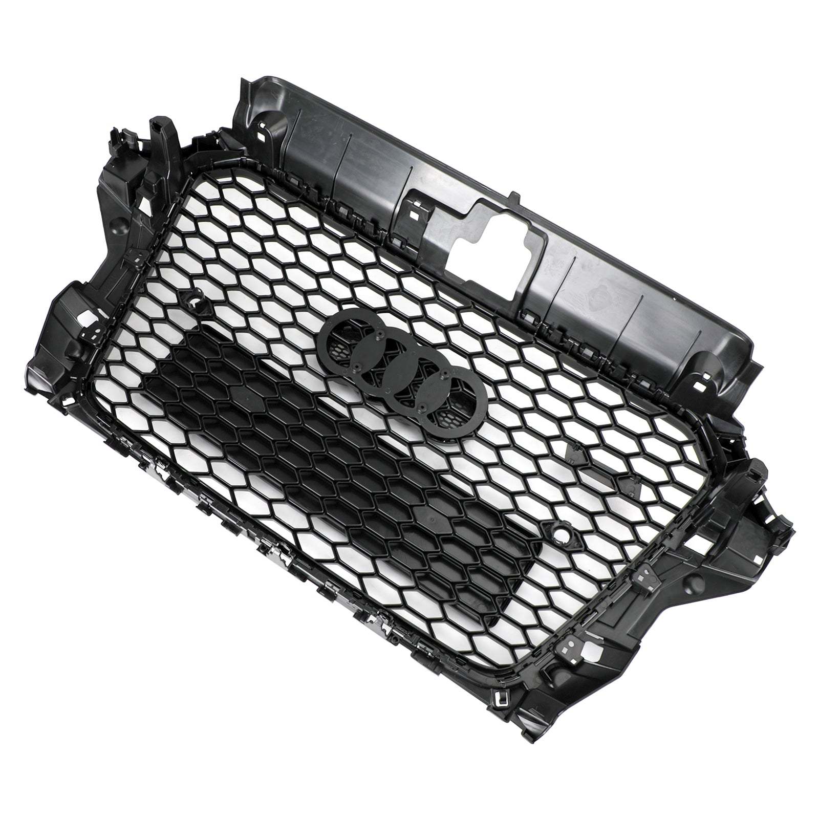 For 2013-2016 Audi A3 S3 8V Rs Style Grille Gloss Black Honeycomb Radiator Grill