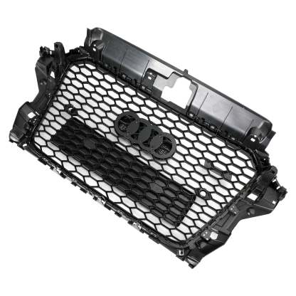 For 2013-2016 Audi A3 S3 8V Rs Style Grille Gloss Black Honeycomb Radiator Grill