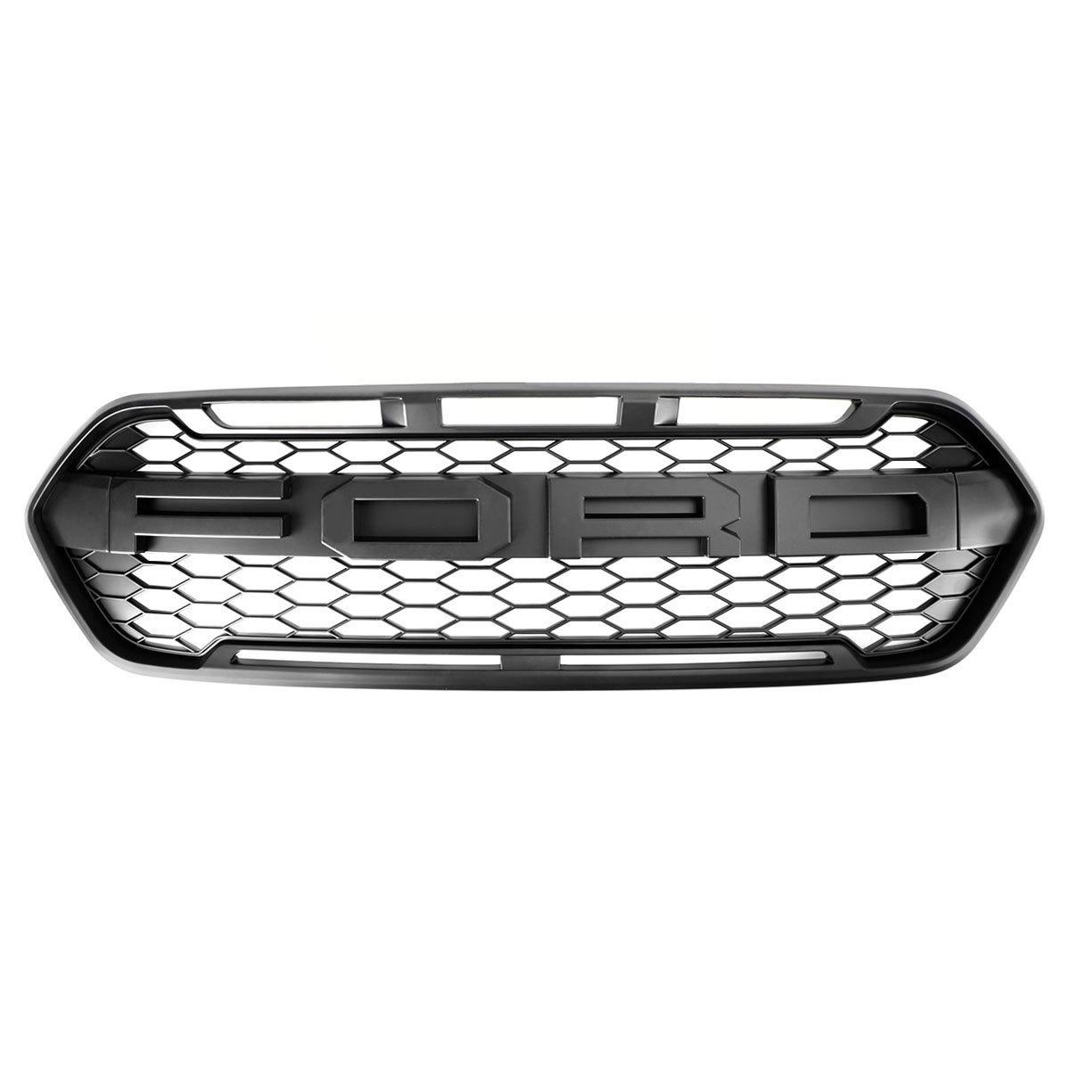 Front Grille For Transit Custom 2018-2023 Trail Raptor Style Front Grill Matte Black