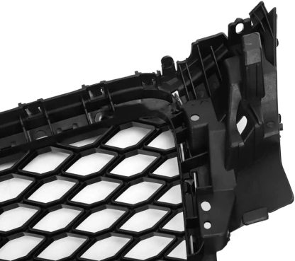 for audi A4 S4 B8 2008-2012 RS Style Honeycomb Front Bumper Grill Grille Gloss Black