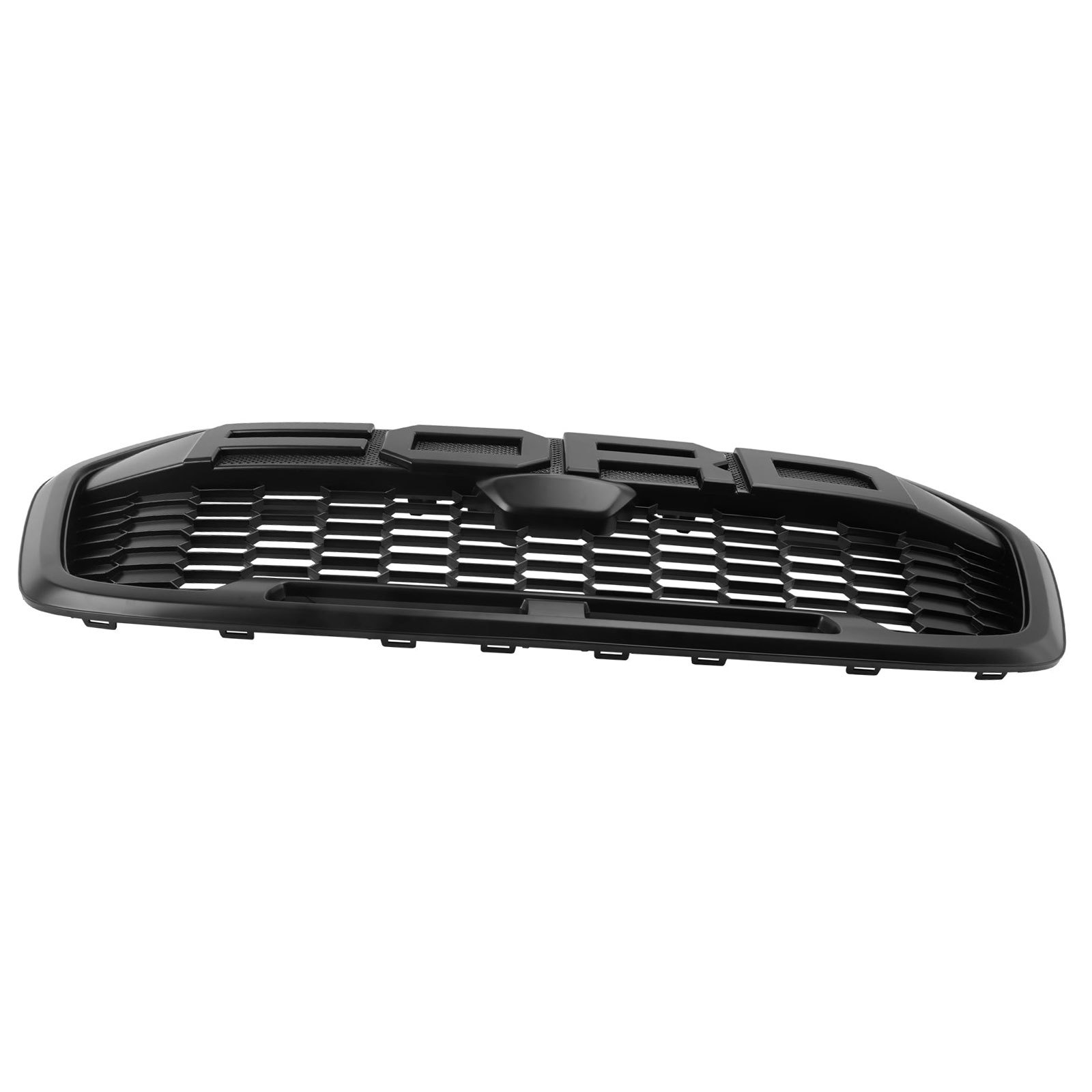 For 2019-2024 Ford Transit MK8 Trail Raptor Style Front Grille Replacement Matte Black Grill