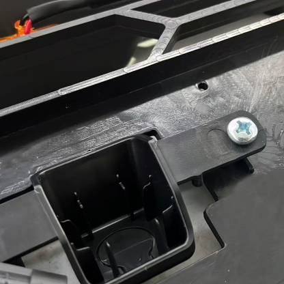 For 2021-2023 Ford Bronco Grill Raptor Style Front Grille With LED Lights Matte Black