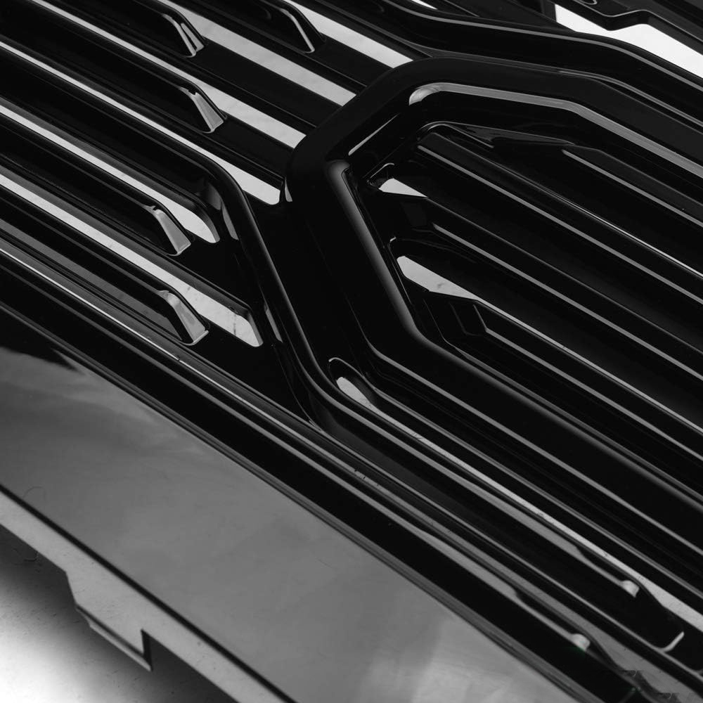 For 2013-2018 Dodge Ram 1500 Front Grille Big Horn Style Grill Glossy Black