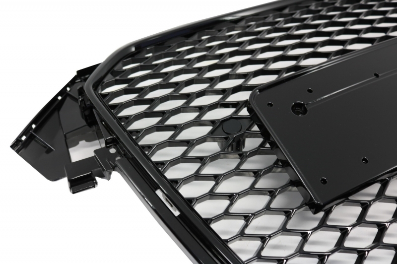 For 2013-2015 Audi A4 S4 B8.5 Grill RS4 Style Front Grille Honeycomb Radiator