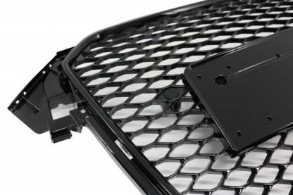 For 2013-2015 Audi A4 S4 B8.5 Grill RS4 Style Front Grille Honeycomb Radiator