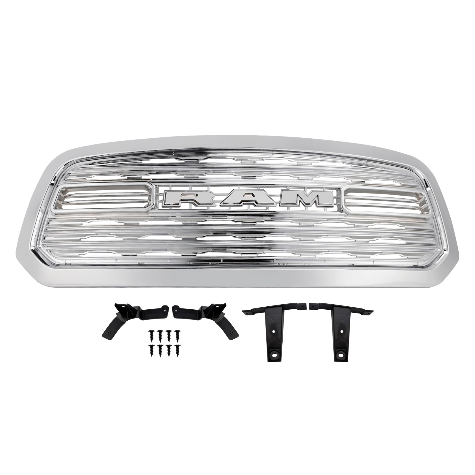 For 2013-2018 Dodge Ram 1500 Grill Limited Style Front Grille with Letter Chrome