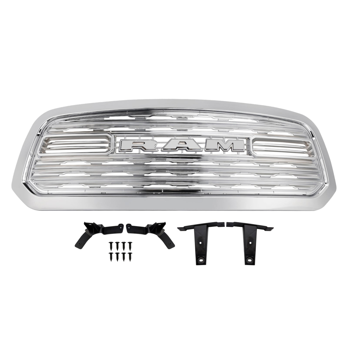 For 2013-2018 Dodge Ram 1500 Grill Limited Style Front Grille with Letter Chrome