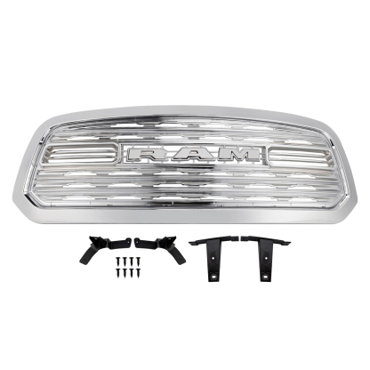 For 2013-2018 Dodge Ram 1500 Grill Limited Style Front Grille with Letter Chrome