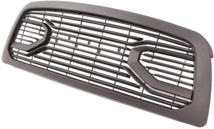 For 2009-2012 Dodge RAM 1500 Grill Big Horn Style Front Grille with Light Matte Black