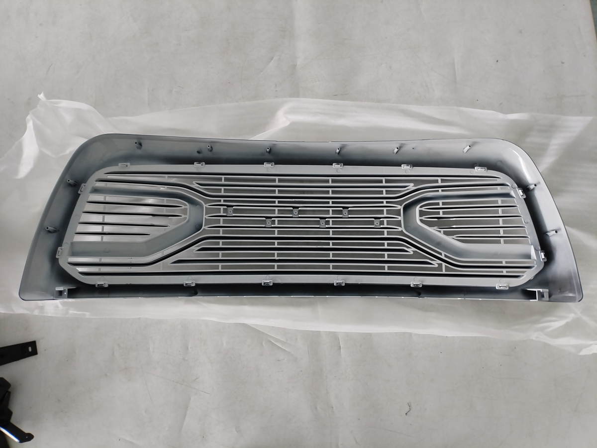Bright White Front Grill For 2013-2018 Dodge Ram 2500 3500 Grille Big Horn Style Mesh with Letter