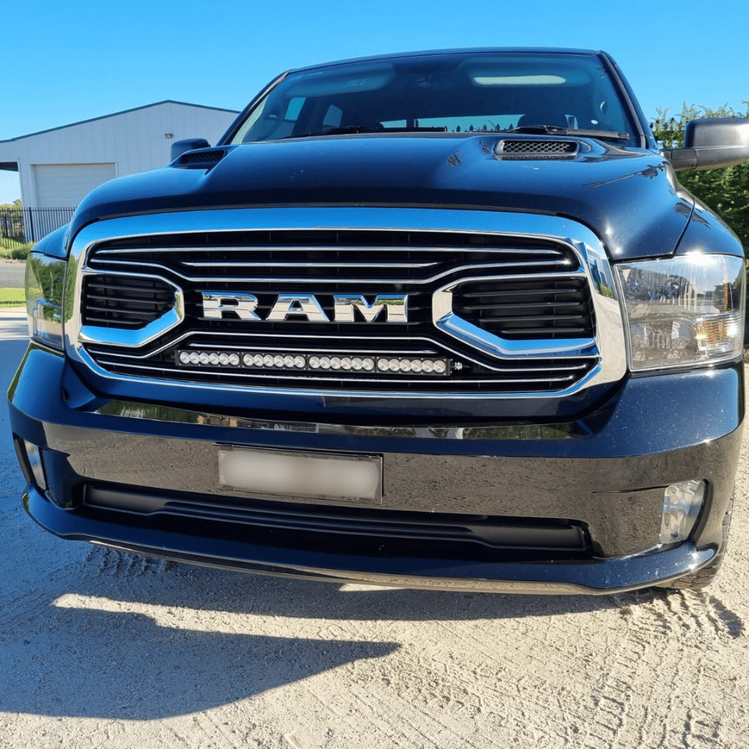 For 2013-2018 Dodge Ram 1500 Front Grille Big Horn Style Grill Chrome