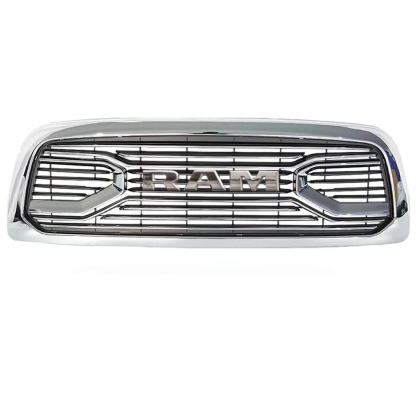 For 2009-2012 Dodge Ram 1500 Front Grille Big Horn Style Grill Chrome with Letter