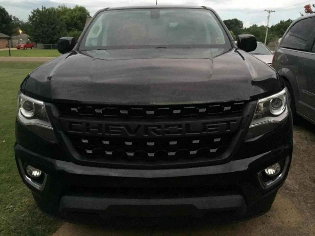 For 2016-2020 Chevrolet Colorado Front Grille Grill Matte Black