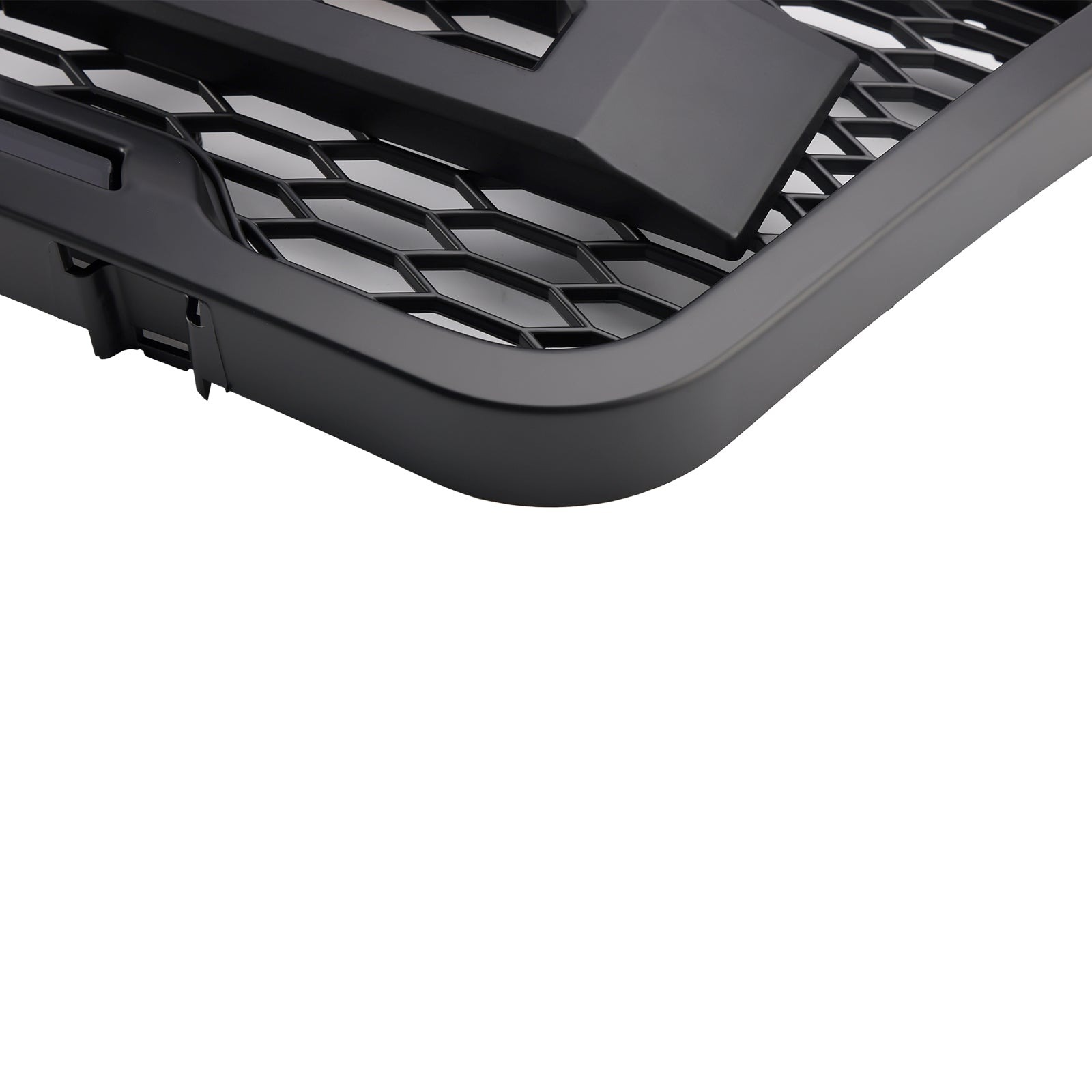 For 2003-2007 Ford E150 E250 E350 Grill Front Bumper Grille With LED Lights