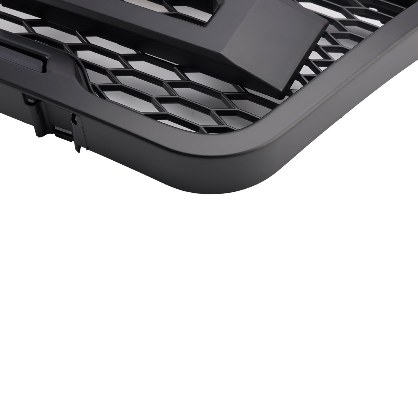 For 2003-2007 Ford E150 E250 E350 Grill Front Bumper Grille With LED Lights