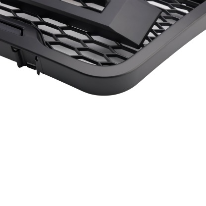 For 2003-2007 Ford E150 E250 E350 Grill Front Bumper Grille With LED Lights