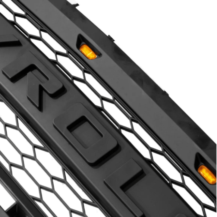 For 2007-2013 Chevrolet Silverado 1500 Front Grille Grill Mesh With 3+2 LED Light