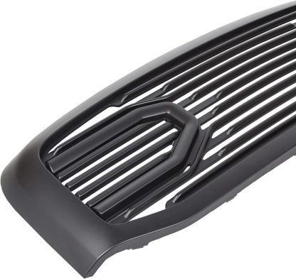 Front Big Horn Style Grille for 2006-2008 Dodge RAM 1500 Grill Matte Black with Letters