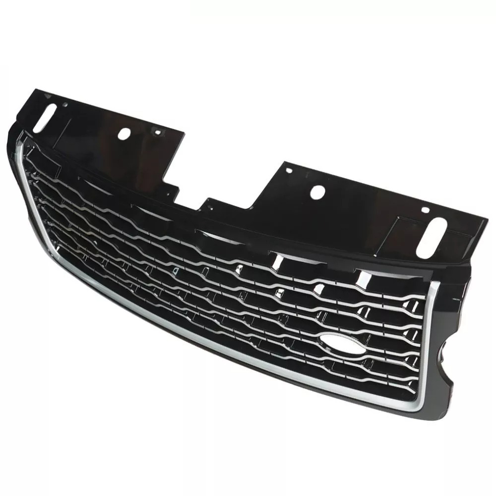 for 2013-2017 Range Rover Vogue L405 Grille Front Grill Silver +Gloss Black