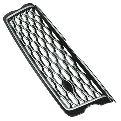 for 2013-2017 Range Rover Vogue L405 Grille Front Grill Silver +Gloss Black