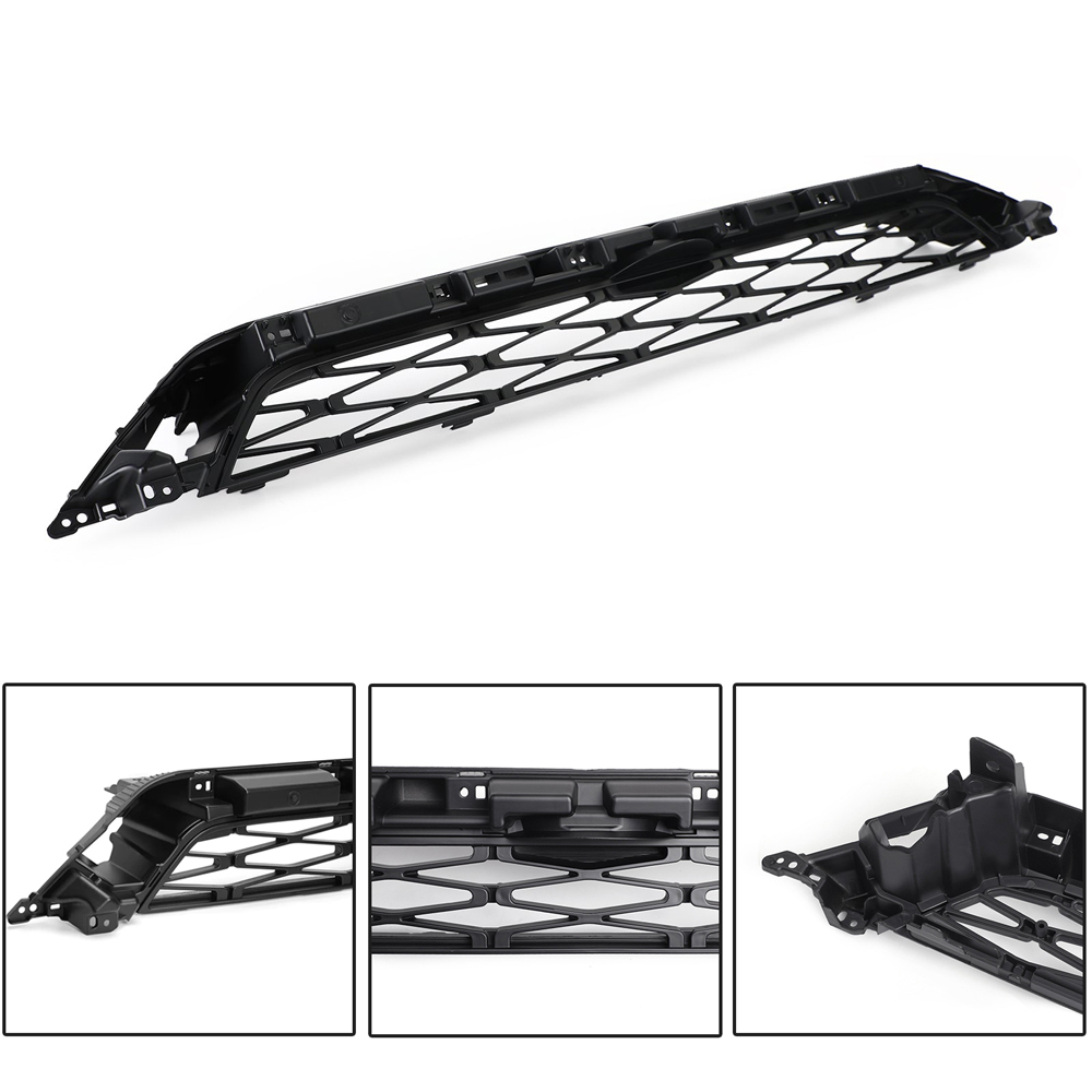 For Toyota 4Runner 2020-2024 TRD PRO Matte Black 2 Piece Front Bumper Grille Grill