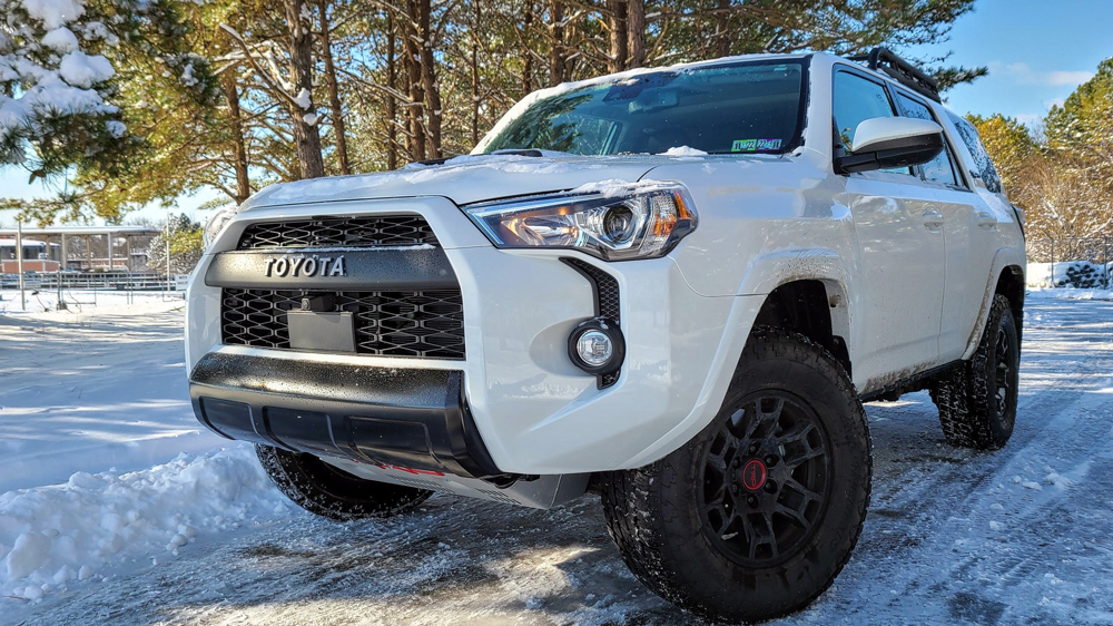 For Toyota 4Runner 2020-2024 TRD PRO Matte Black 2 Piece Front Bumper Grille Grill