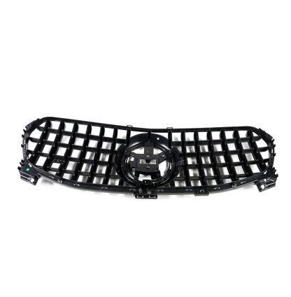 For 2020-2022 Mercedes Benz W167 GLE-Class GLE350 GLE450 GTR Style Grille With Emblem