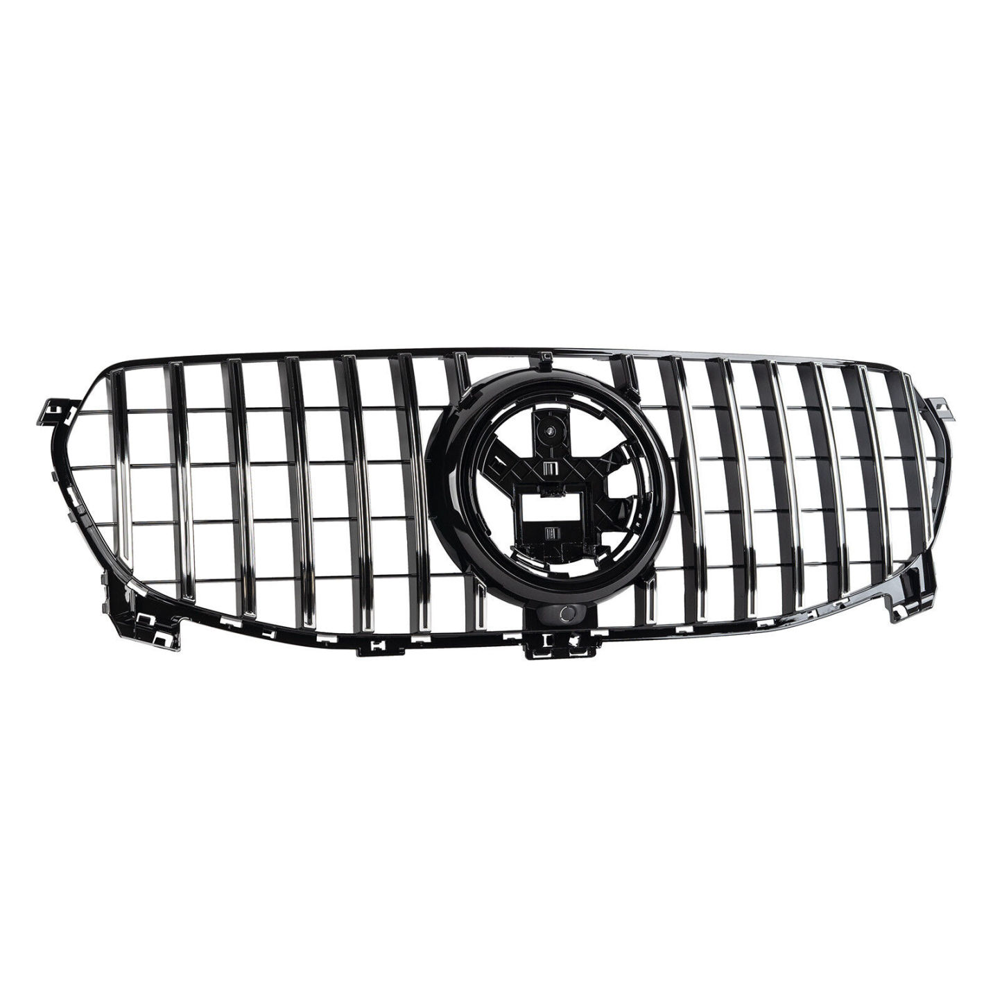 For 2020-2022 Mercedes Benz W167 GLE-Class GLE350 GLE450 GTR Style Grille With Emblem