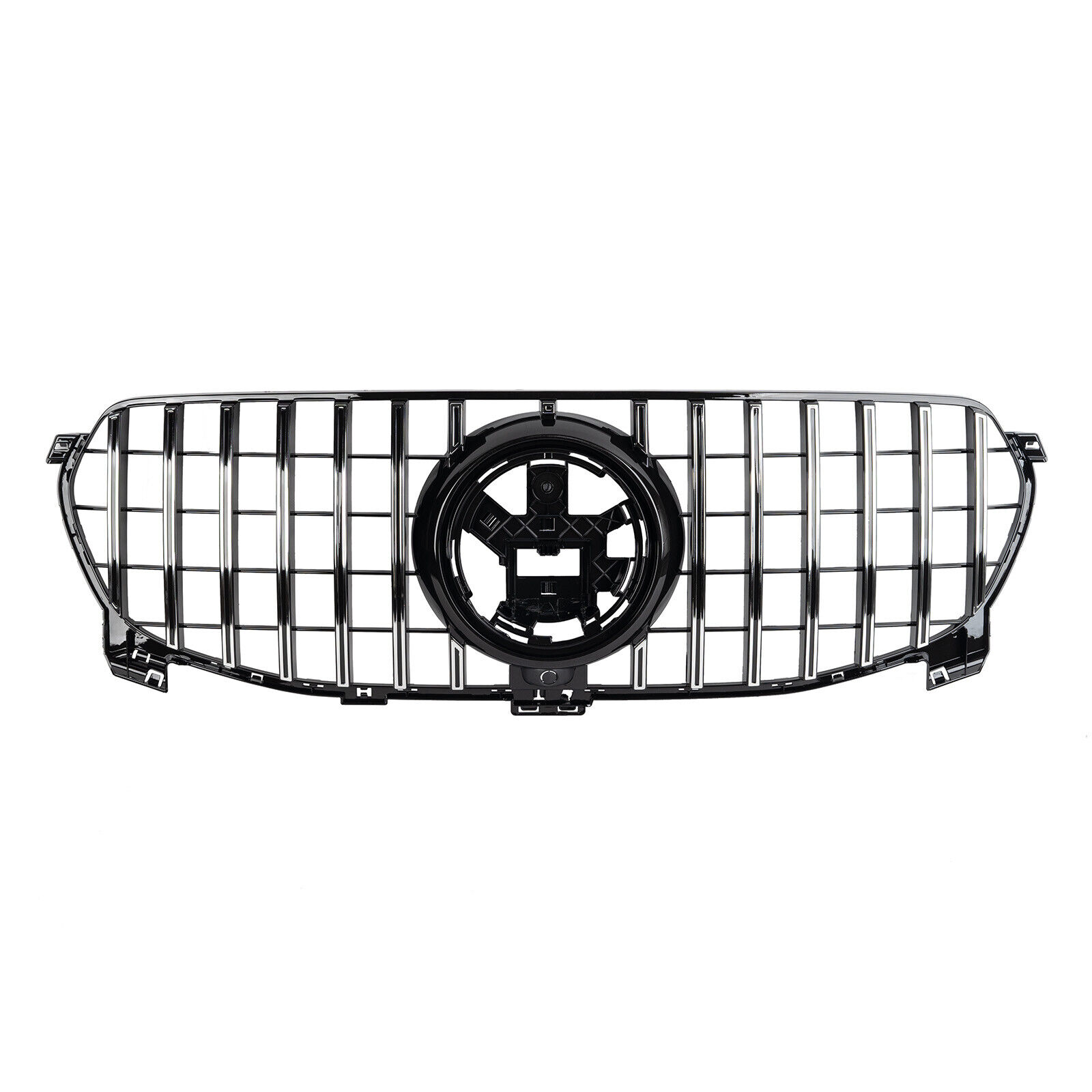For 2020-2022 Mercedes Benz W167 GLE-Class GLE350 GLE450 GTR Style Grille With Emblem