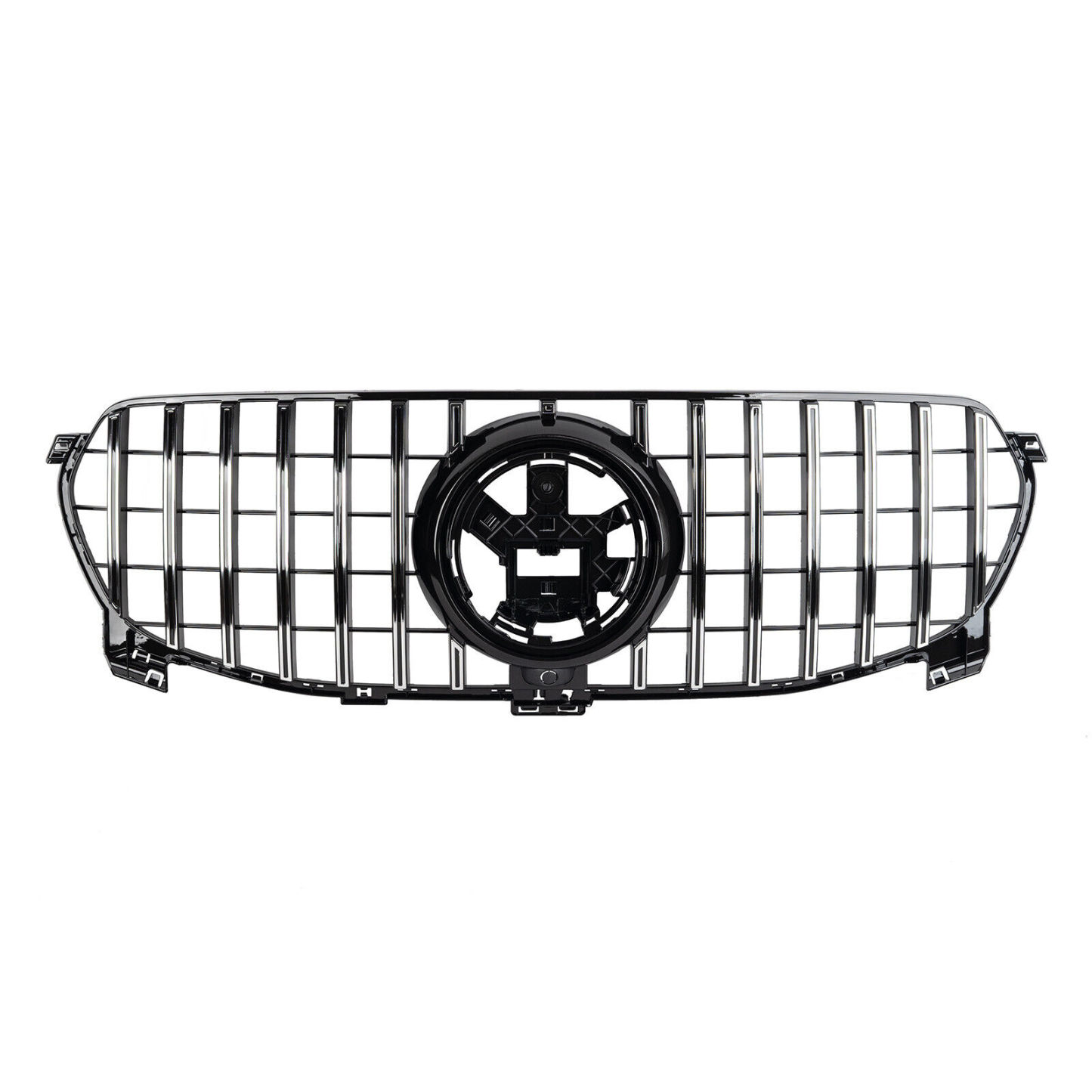 For 2020-2022 Mercedes Benz W167 GLE-Class GLE350 GLE450 GTR Style Grille With Emblem