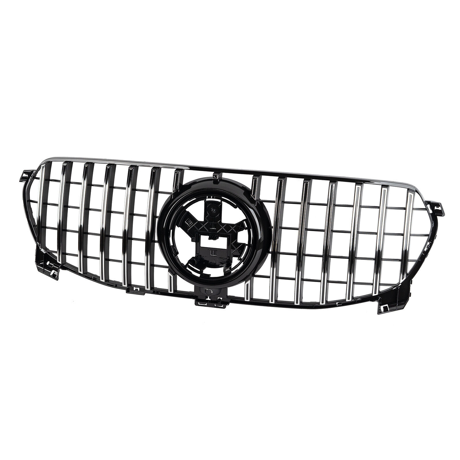 For 2020-2022 Mercedes Benz W167 GLE-Class GLE350 GLE450 GTR Style Grille With Emblem