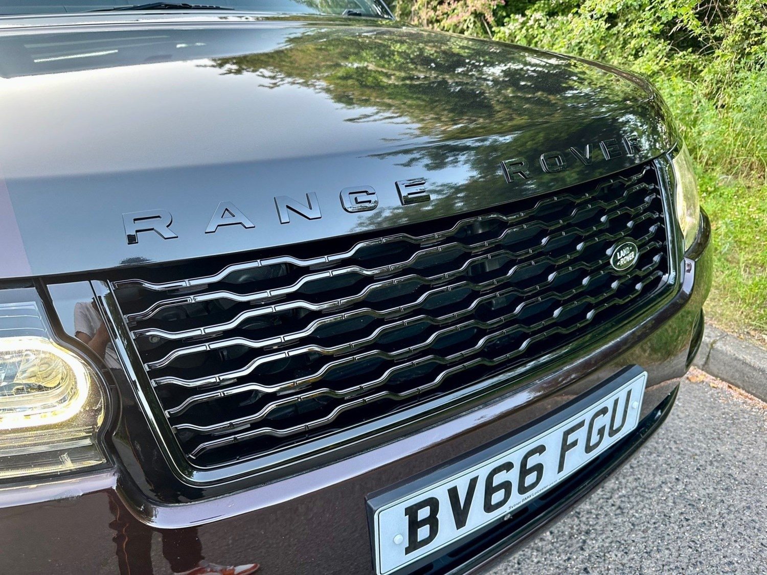 For 2013-2017 Land Rover Range Rover Vogue L405 Front Bumper Upper Grille Grill