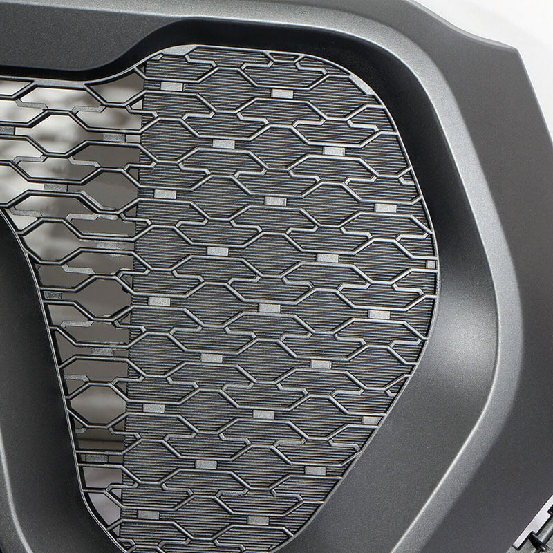 Rebel Style Grill For 2019-2021 Dodge Ram 1500 Front Grille with Light & Letter