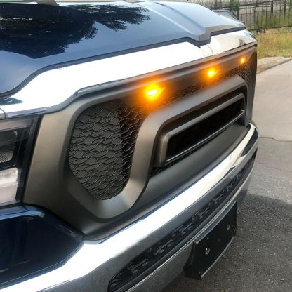 Rebel Style Grill For 2019-2021 Dodge Ram 1500 Front Grille with Light & Letter
