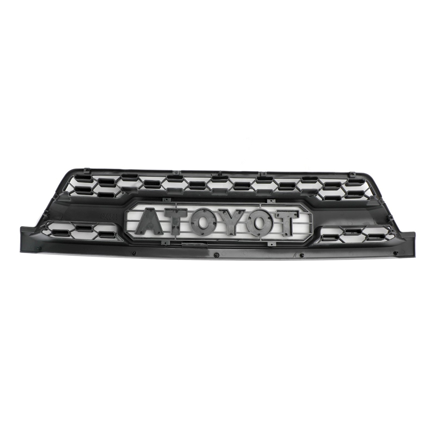 For 2003-2005 Toyota 4Runner Grill Matte Black Front Grille with Letter