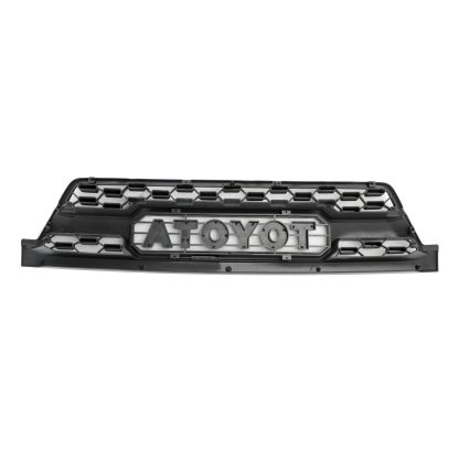 For 2003-2005 Toyota 4Runner Grill Matte Black Front Grille with Letter