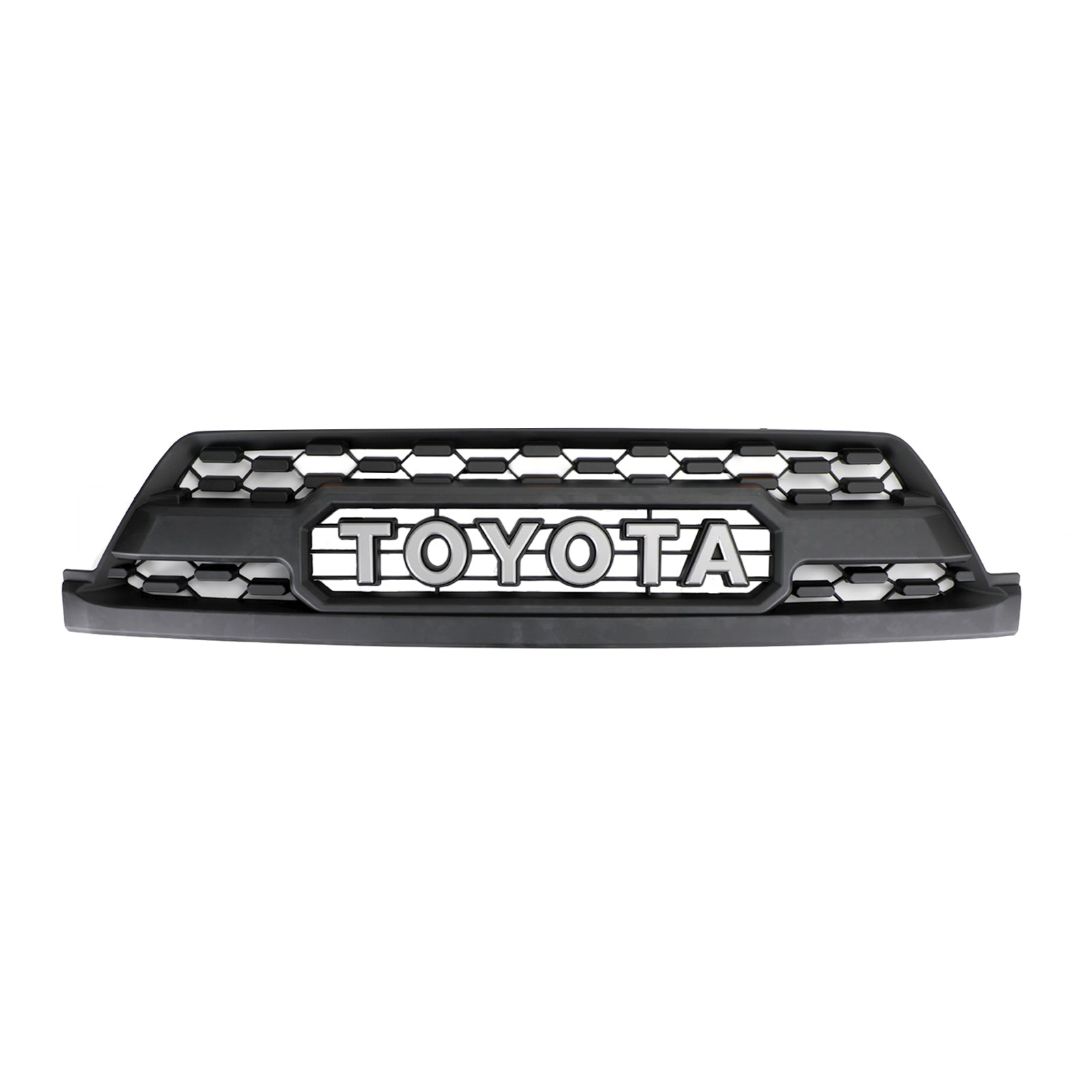 For 2003-2005 Toyota 4Runner Grill Matte Black Front Grille with Letter