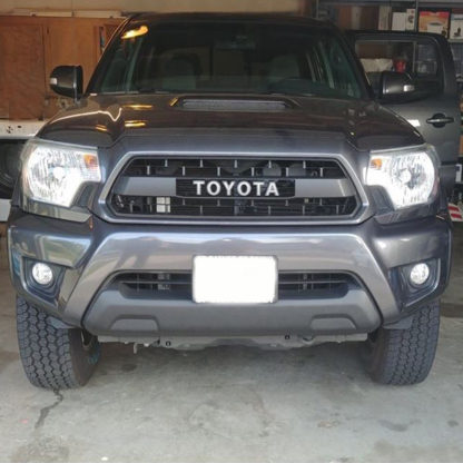 For 2012-2015 Toyota Tacoma TRD Pro Grill Front Grille Mesh with Letter