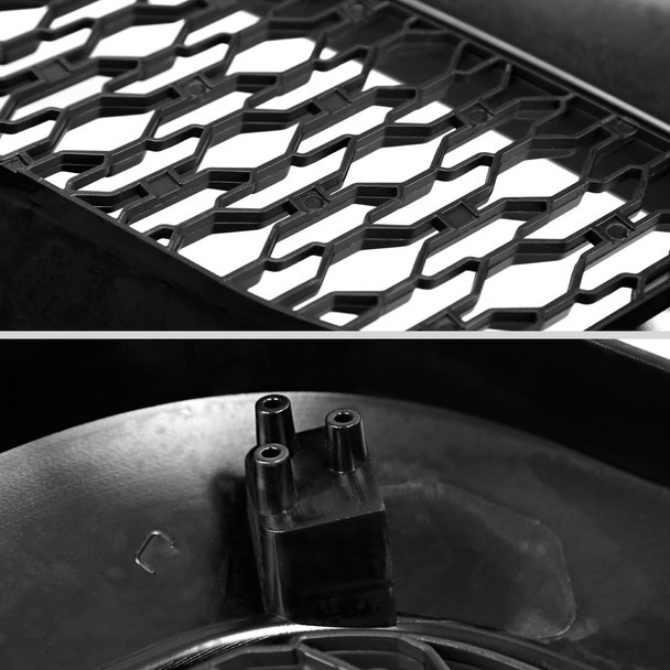 For 2013-2018 Dodge Ram 2500 3500 Grill Rebel Style Replacement Front Grille Matte Black